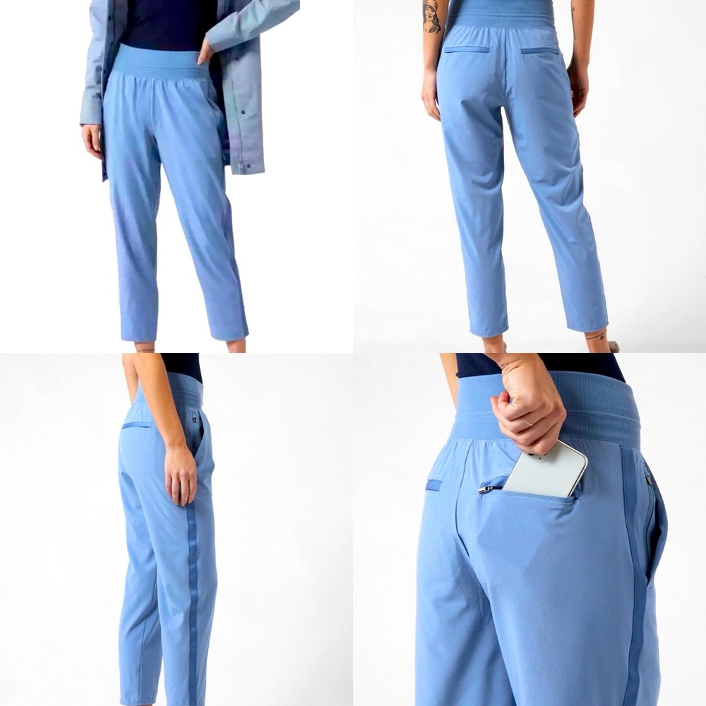 ATHLETA Nolita Slim Tapered Crop Pants, size 14